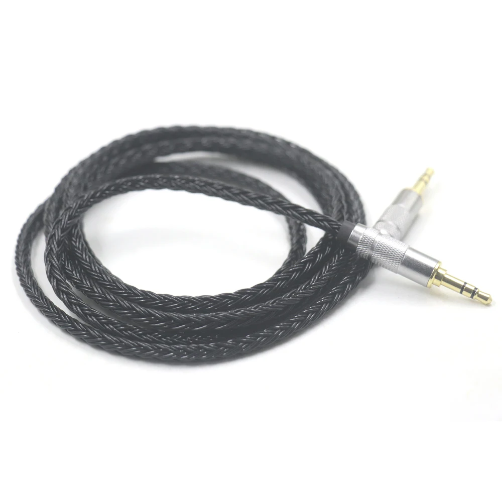 16 Core 7N 3.5mm Jack Audio Cable Jack 3.5mm Male to Male Audio Aux Cable For Phone Headphone Car MP3 Speaker Computer Aux Cord