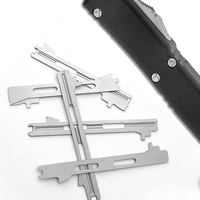 2 Sizes Stainless Steel OTF Knife Disassembled Accessories Slider for Microtech Ultratech UT Series UTX-85 UTX85 Spring Switch
