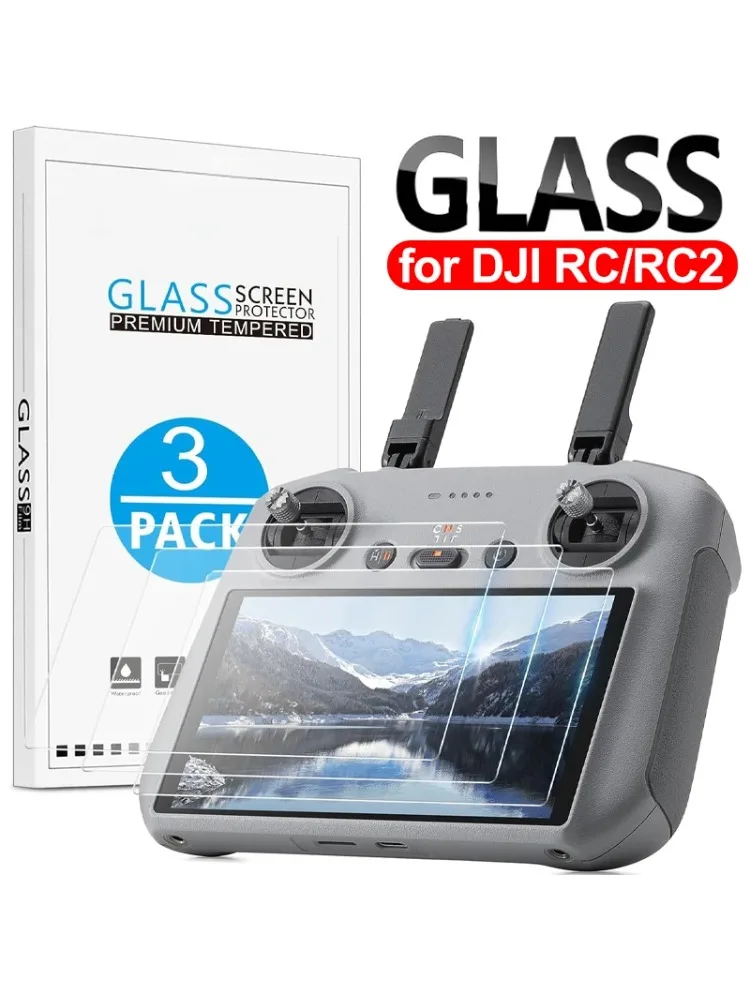 Für DJI Mini 3 4 5PRO Air 3 RC RC2 Displayschutzfolie Gehärtetes Glas Fernbedienung Schutzfolie Für DJI RC2 Zubehör