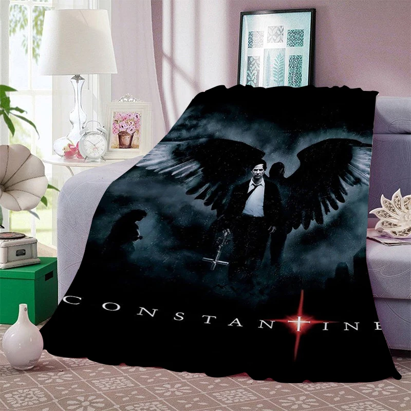 Nap Blanket Sofa Winter King Size B-Keanu B-Reeves Warm Bed Fleece Camping Custom Fluffy Soft Blankets Microfiber Bedding