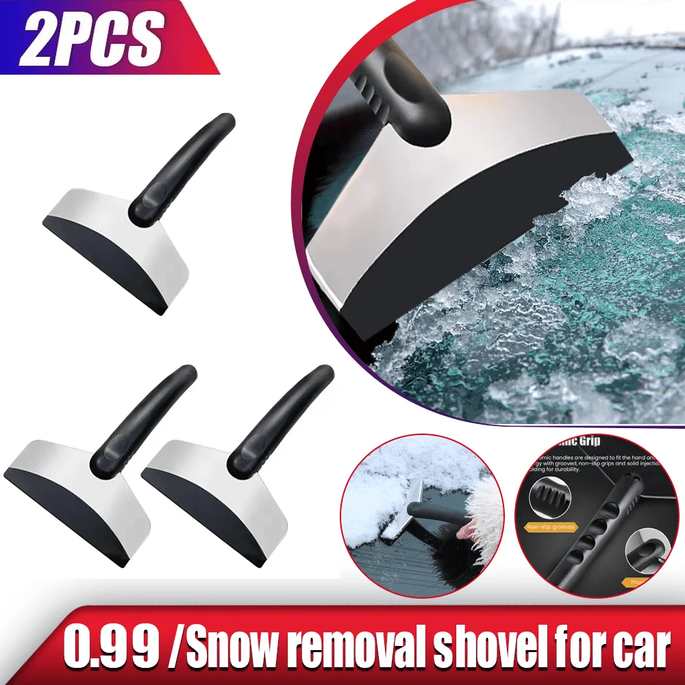 Raschietto per la rimozione della neve Smontaggio del parabrezza dell\'auto per tutte le parti di automobili Pala da neve per auto durevole Pala da