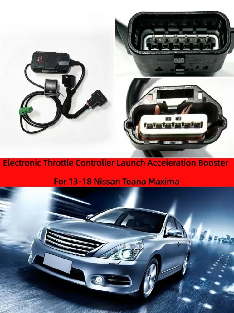 Electronic Throttle Controller Launch Acceleration Booster For 04–18 Nissan Teana Maxima Resolves Acceleration lag When Starting