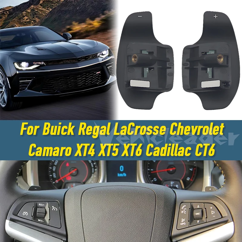 

Steering Wheel Shift Paddle Shifter Extension Cover for Buick New Regal GL8 Cadillac Camaro XT4 XT5 XT6 CT6