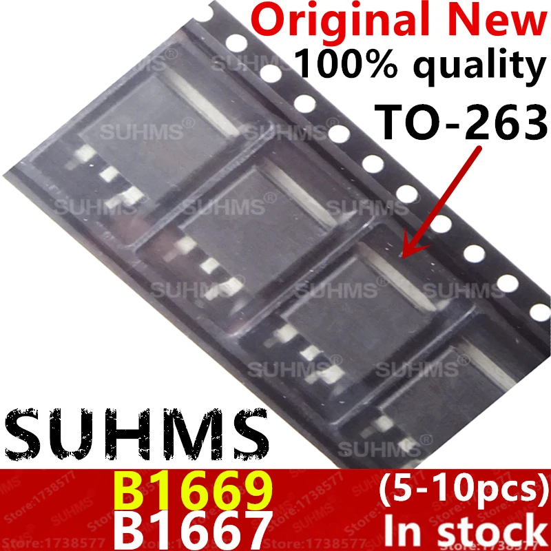 (5-10piece)100% New B1669 B1667 2SB1669 2SB1667 2SB1669-Z-E1 2SB1667-Y TO-263