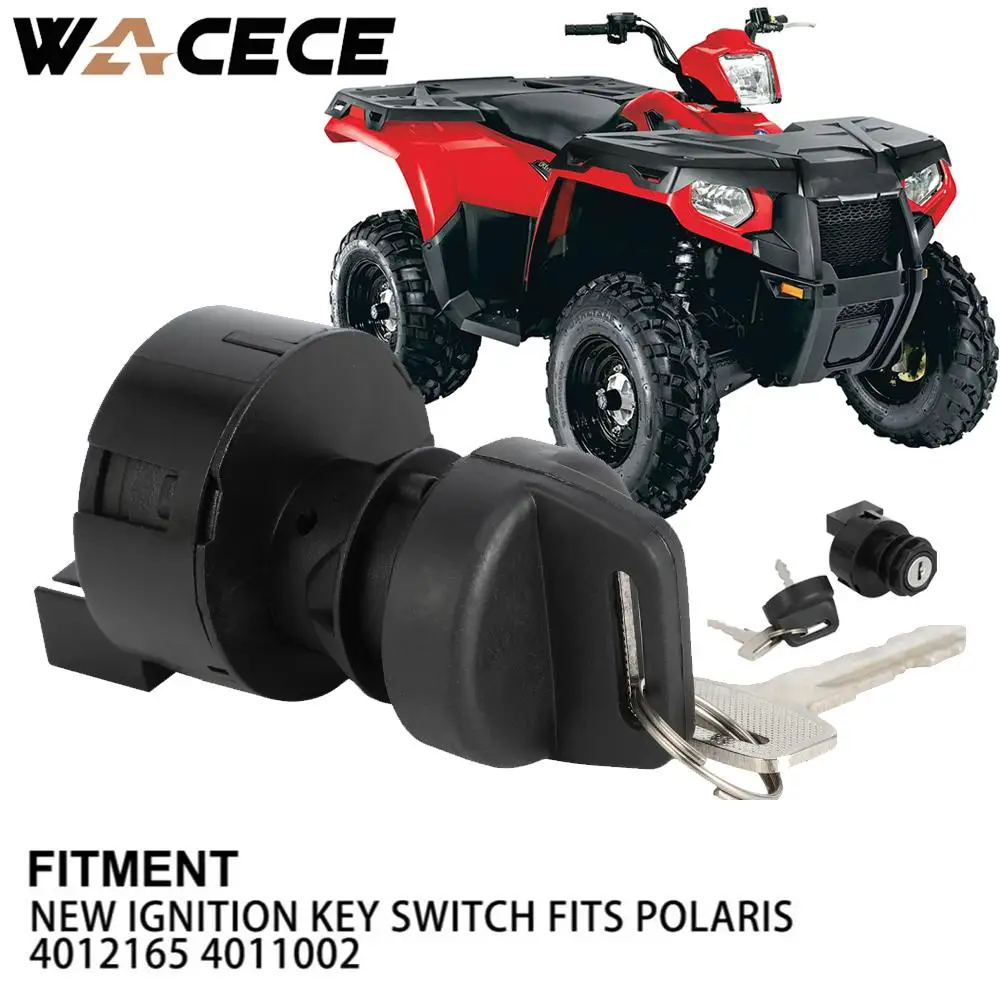 

Motorcycles Accessories Ignition key switch Lock Main Switches ATV UTV Enduro Motocross For POLARIS 4012165 4011002 Moto Parts