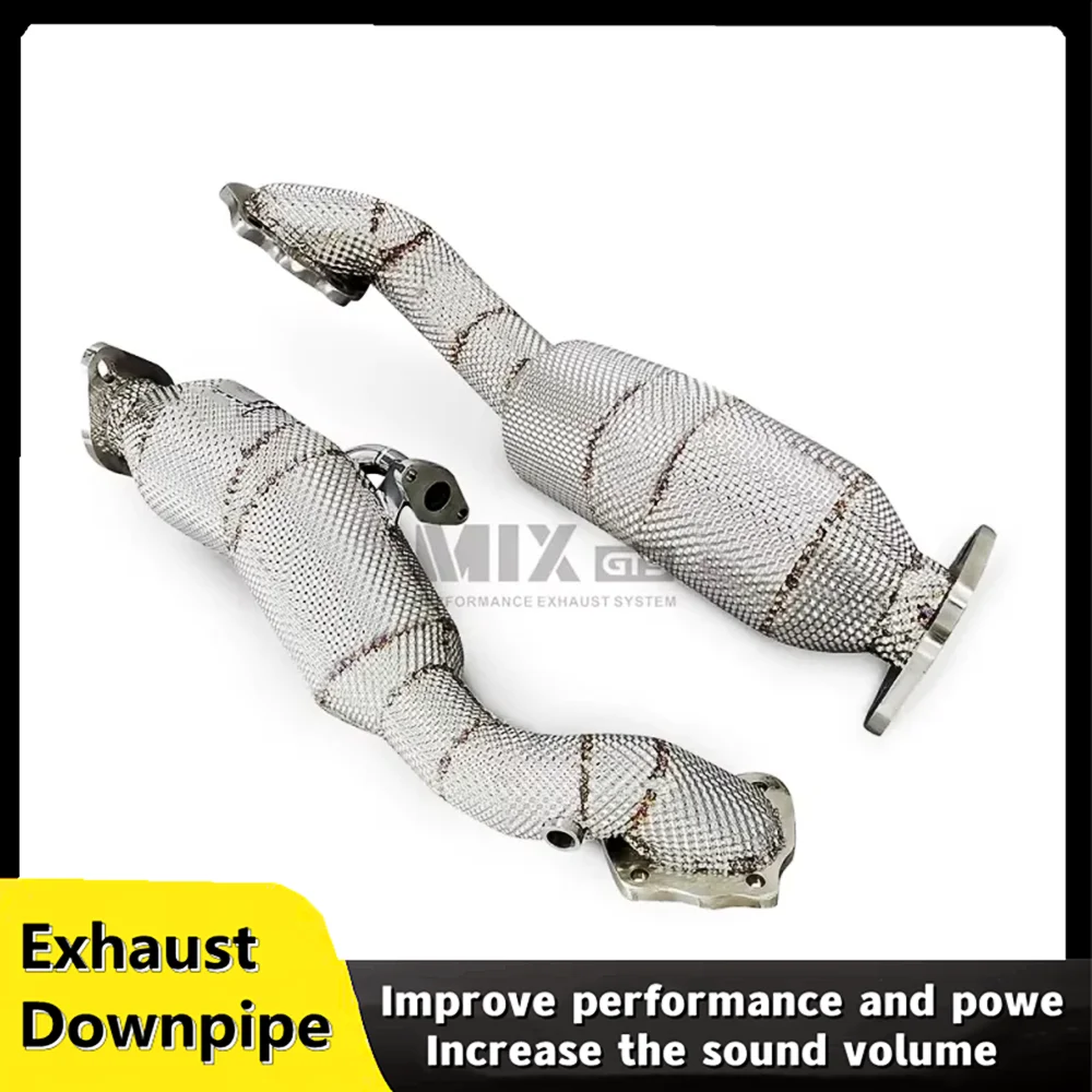 For Lexus LS500H 3.5 2017-2022 engine car accessories without cat exhaust downspout  exhaust system muffler