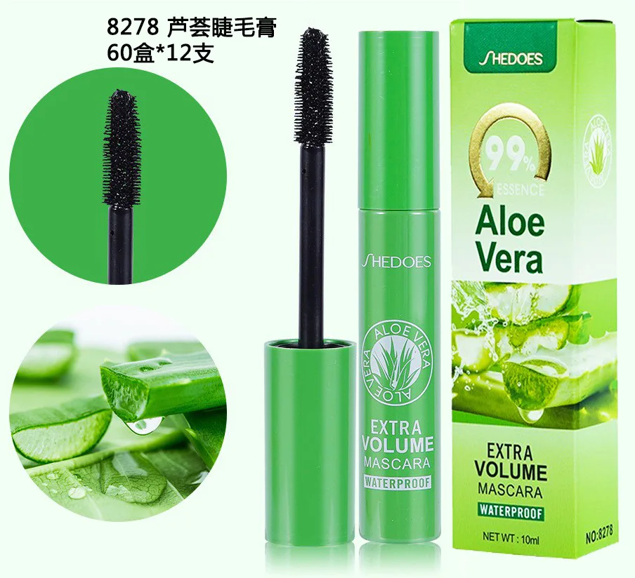 【12PCS Mascara Wholesale】4D Silk Fiber Lash Mascara Lengthening Thick Volume Long Lasting Smudge-Proof All Day Full Long