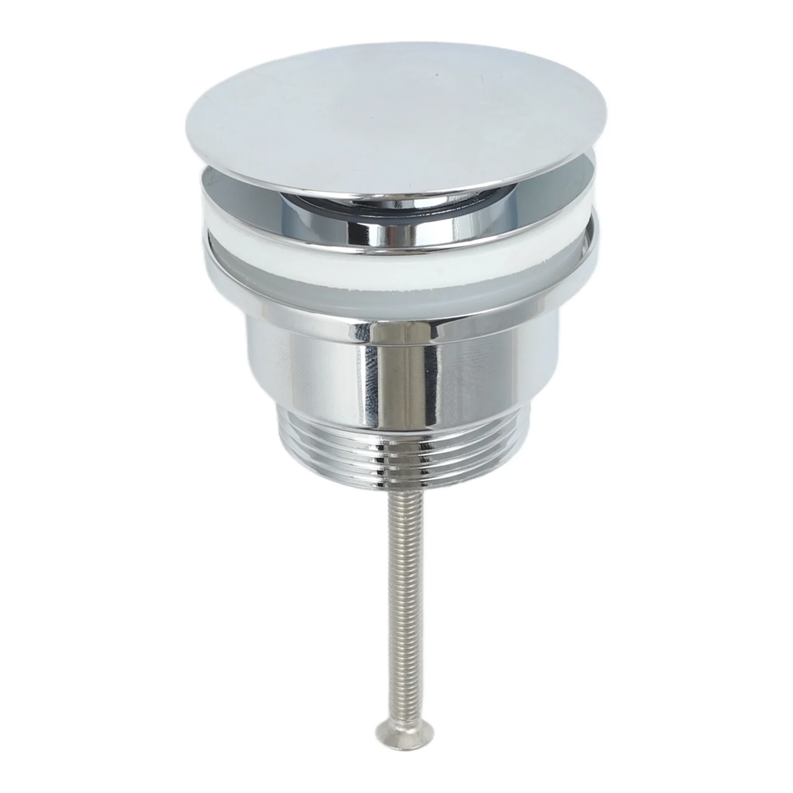 Daily Bathing Use Cover Diameter 66mm Push Cap Drain Bathroom Accessory Effortless Operation Ordinary Compatibility