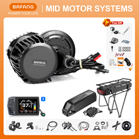 Bafang Motor BBSHD 1000W BBS02B 750W 500W BBS01B 250W 350W Mid Drive Motor Electric Bike Conversion Kit eBike Lithium Battery