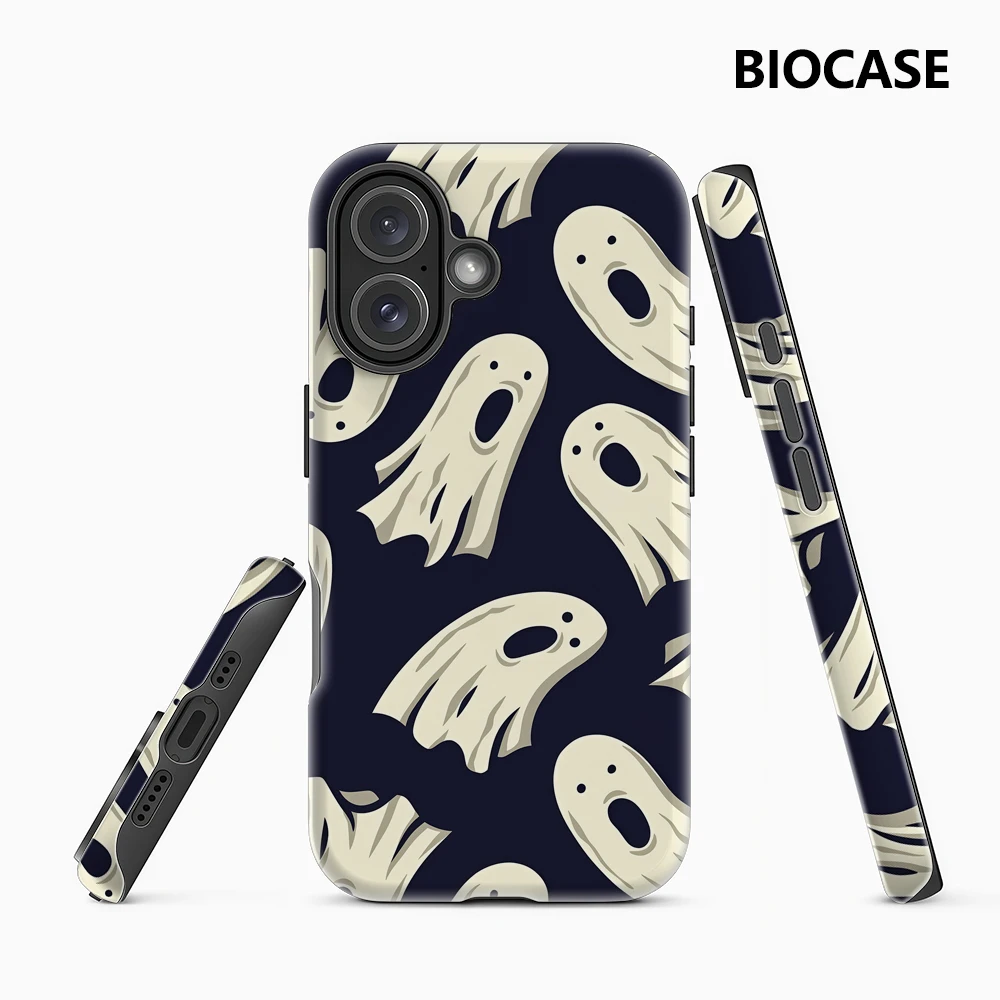 Verspielte Halloween-Geister IPhone 17 Must-Haves Handyhülle für IPhone 17 16 15 14 13 12 Pro Max Plus Doppelschichtige Rückseite