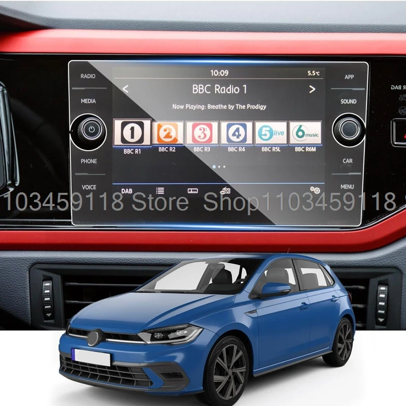 Tempered Glass Screen Protector For Volkswagen Passat B8 2020-2023 8inch Or 9.2 inch Car GPS Navigation interiot Anti-scratch