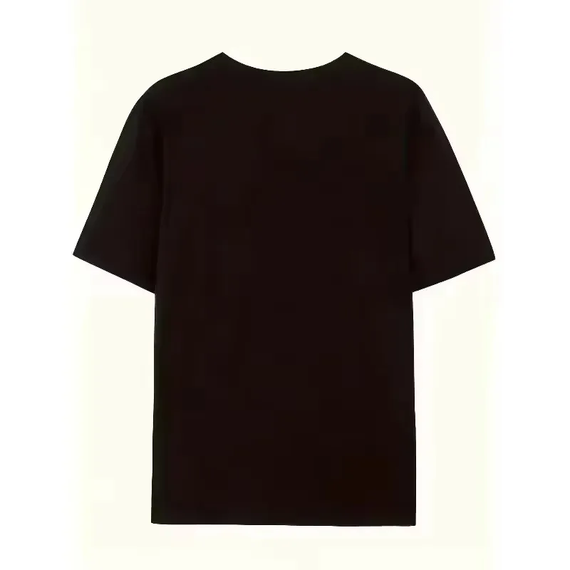 Enemy Duel Theme T-shirt Dark Gothic Aesthetics Y2K Four Seasons Suitable for Men and Women Same T-shirt