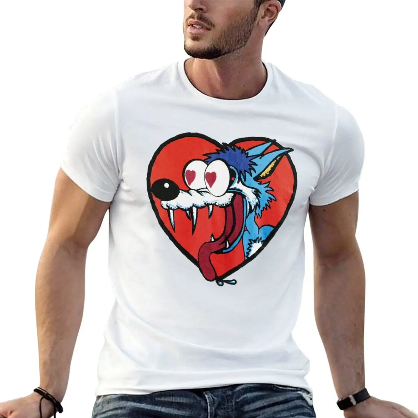 

Jesus Lizard 1995 tour shirt You Idiot/wolf in love, shirt from Nope T-Shirt t shirt man designer funny t shirts man T-Shirt