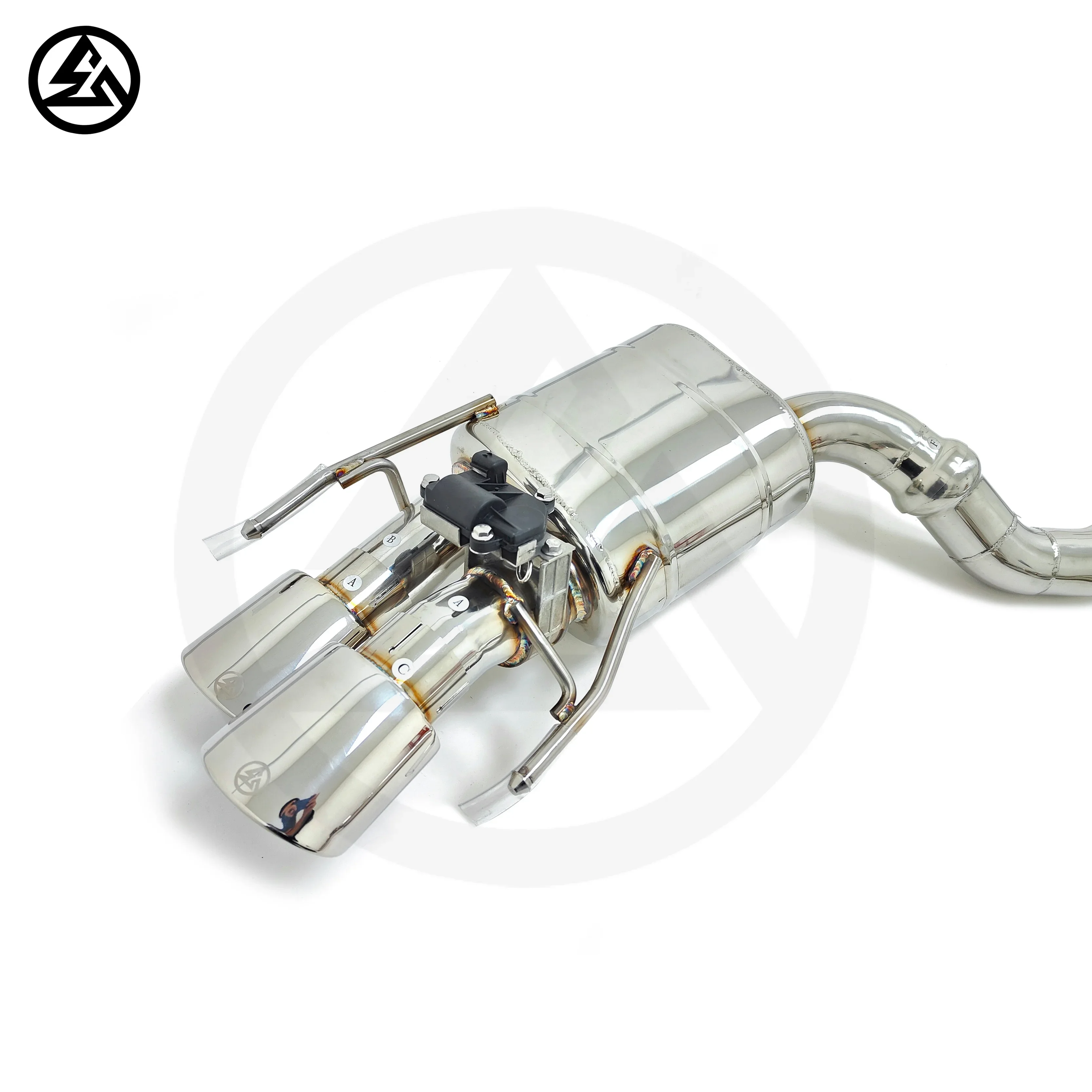 High Quality Stainless Steel Pipe Valvetronic Muffler Catback Exhaust for Lexus RCF 5.0L 2014-2017