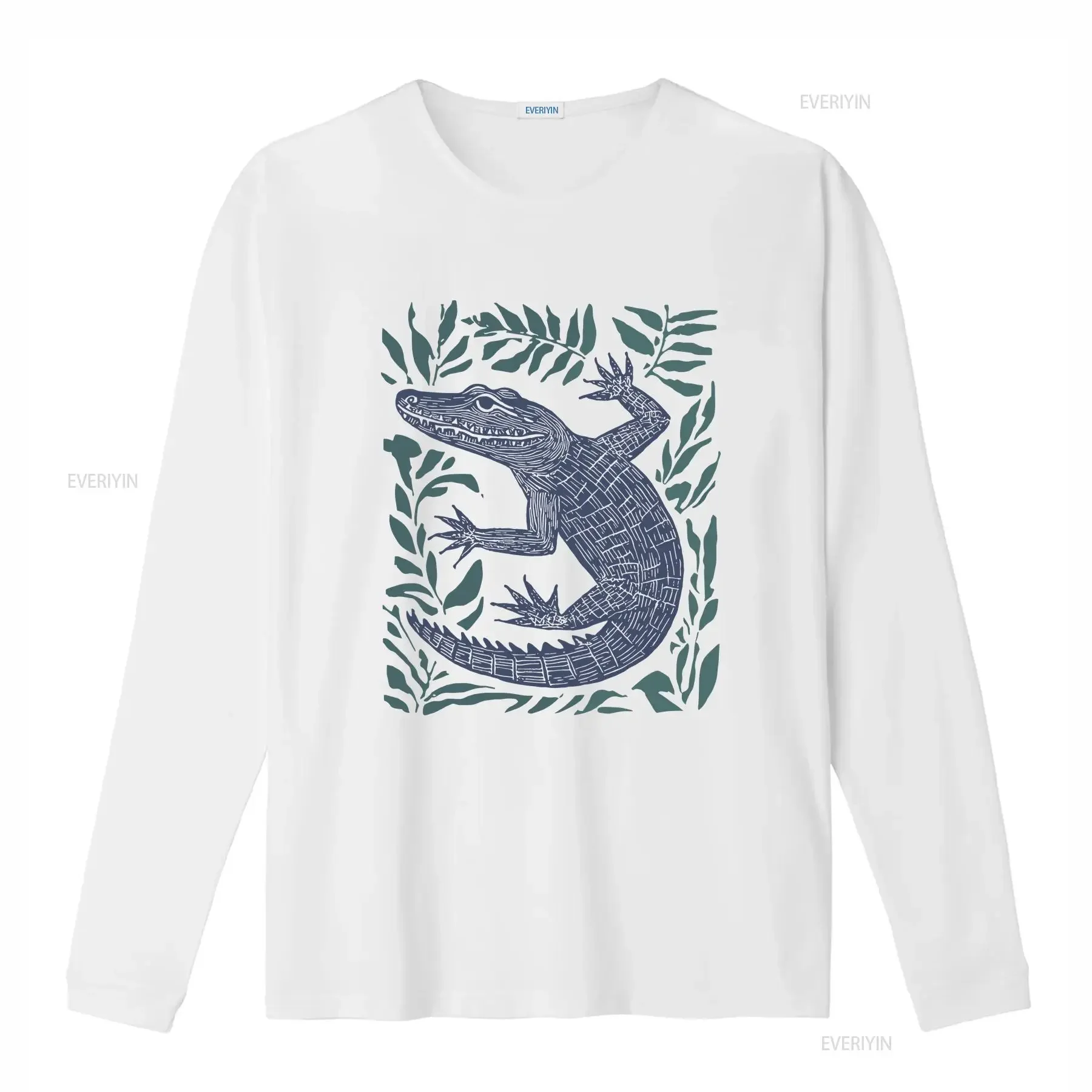 Alligator T Shirt Nature Reptile vintage Washed Unisex homme Stylish Versatile Breathable fashion designer clothes Comfortable