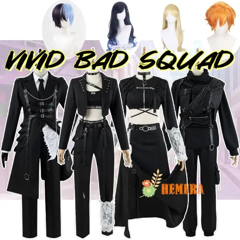 Project Sekai Colorful Stage Cosplay Azusawa Kohane Shiraishi An Shinonome Akito Aoyagi Toya Vivid BAD SQUAD Cosplay Clothes Wig