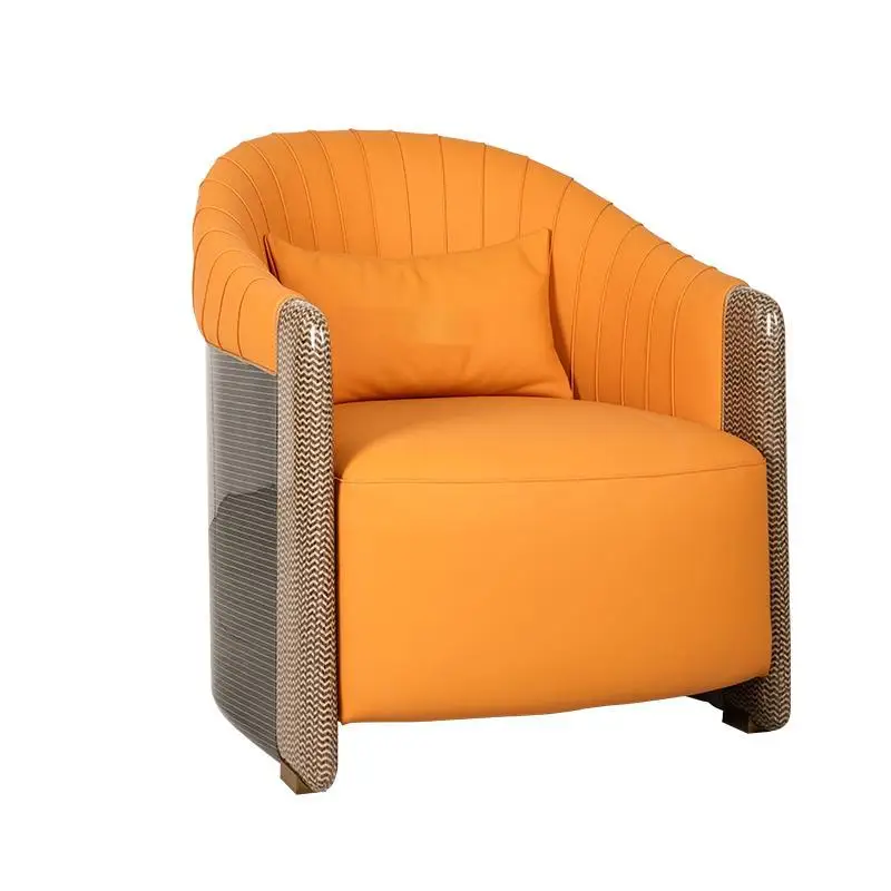 

Sofa Unique Leather Seat Suitable for Living Room Apartment Modern Luxury Lounge Chair