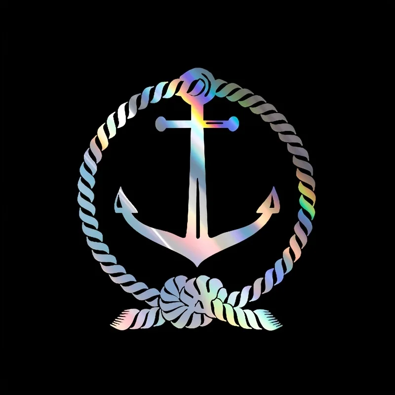 

1pc Nautical Theme Car Decal, Waterproof Removable Sticker for Trunk, Window & Body for Car, Laptop, Truck, Phone, Motorcycle