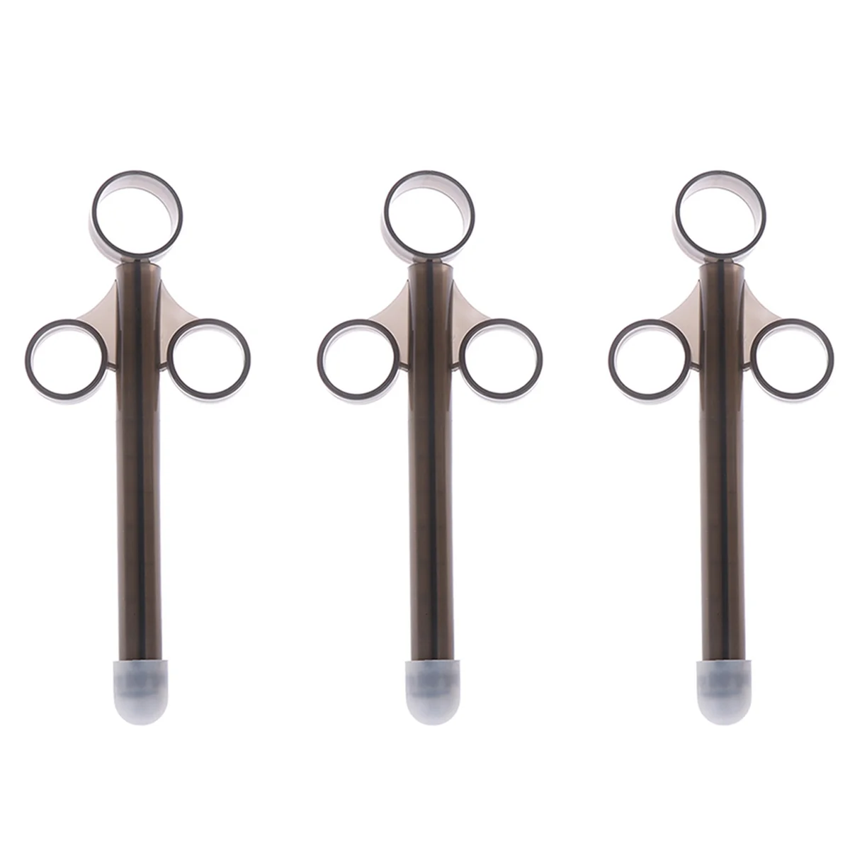 【TODAY-BUY】3X حقنة قاذفة التشحيم الشرجية الشخصية، حقنة كبيرة باللون الأسود #6