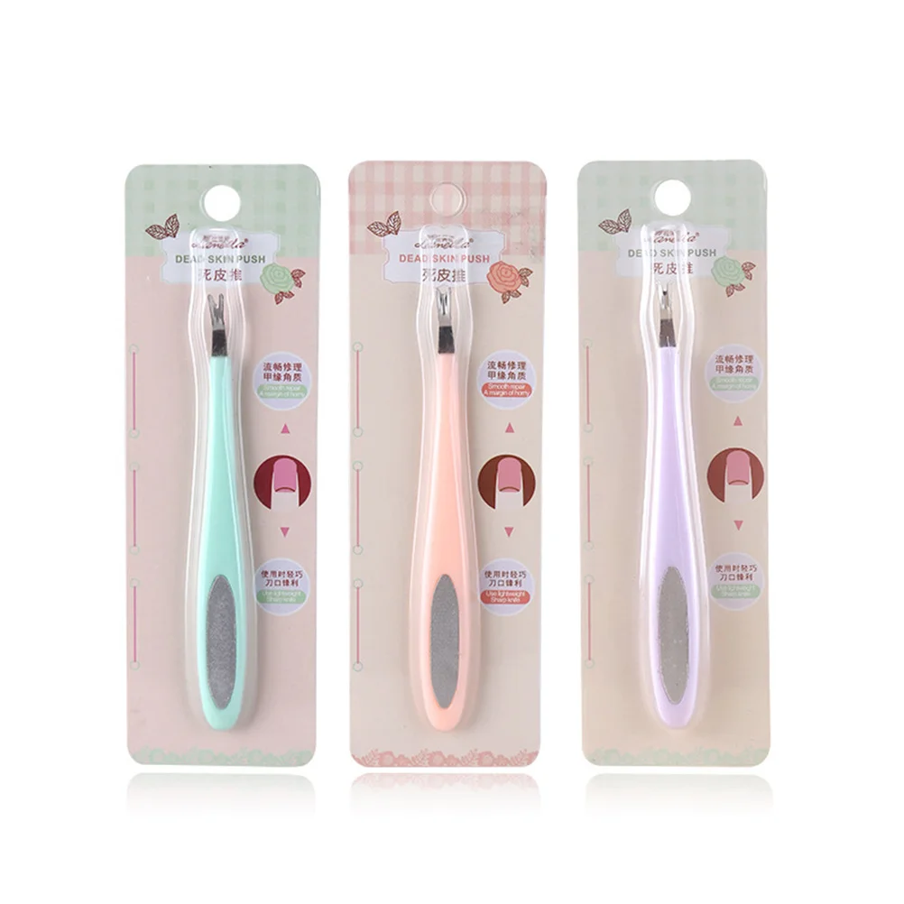 2Pcs Professional Nail Manicure Tool Emery Boards Buffers Natural False Nails Extensions Design Portable Washable