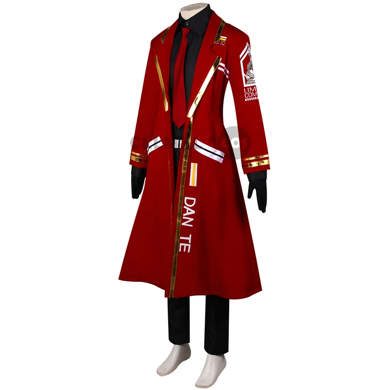 Game Limbus Company  DAN TE Cosplay Unisex Halloween Uniforms Costume