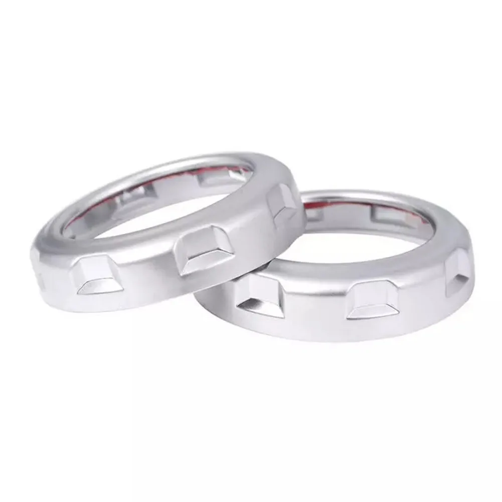 

Car Interior Upgrade Silver Vent Ring For Discovery Automotive Air Vent Trim Factory Specifications High Reliability