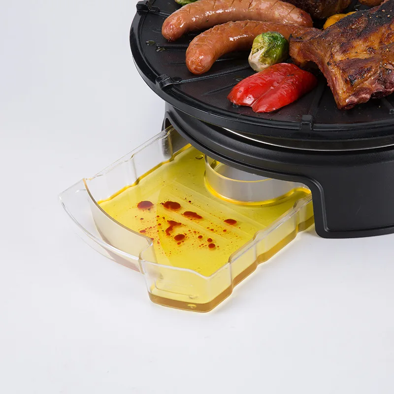 

Household Smokeless Non-stick Rotary Grill Tray Commercial Skewers Grill Grill Machine