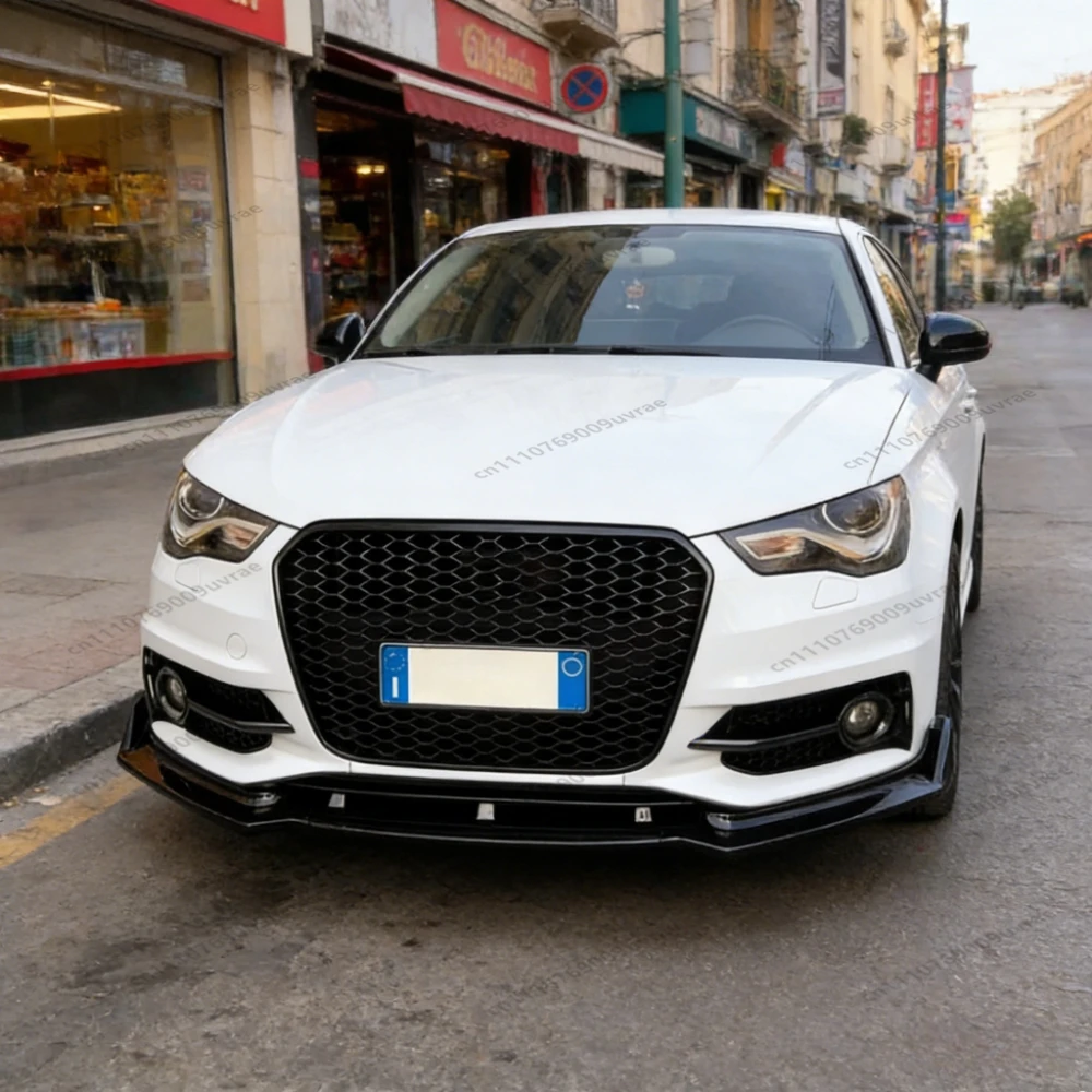 

For Audi A1 2010 2011 2012 2013 2014 2015 2016 Front Bumper Lip Splitter Spoiler Protector Cover Trim Exterior Car Accessories