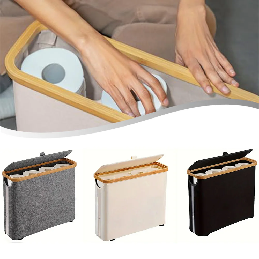 Elegant Toilet Paper Basket - Toilet Paper Bin Toilet Paper Storage Bathroom Accessories Household Supplies