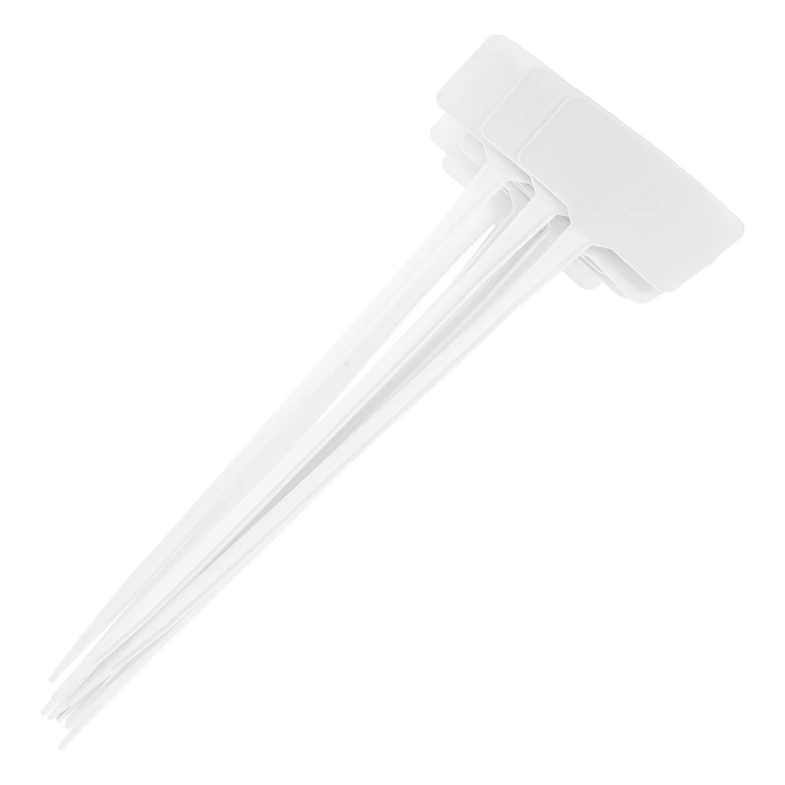 

10Pcs Garden Label Stakes Plastic Bow Shape Garden Markers Weatherproof for Outdoor Labeling Flowers Herbs Vegetables Gardening