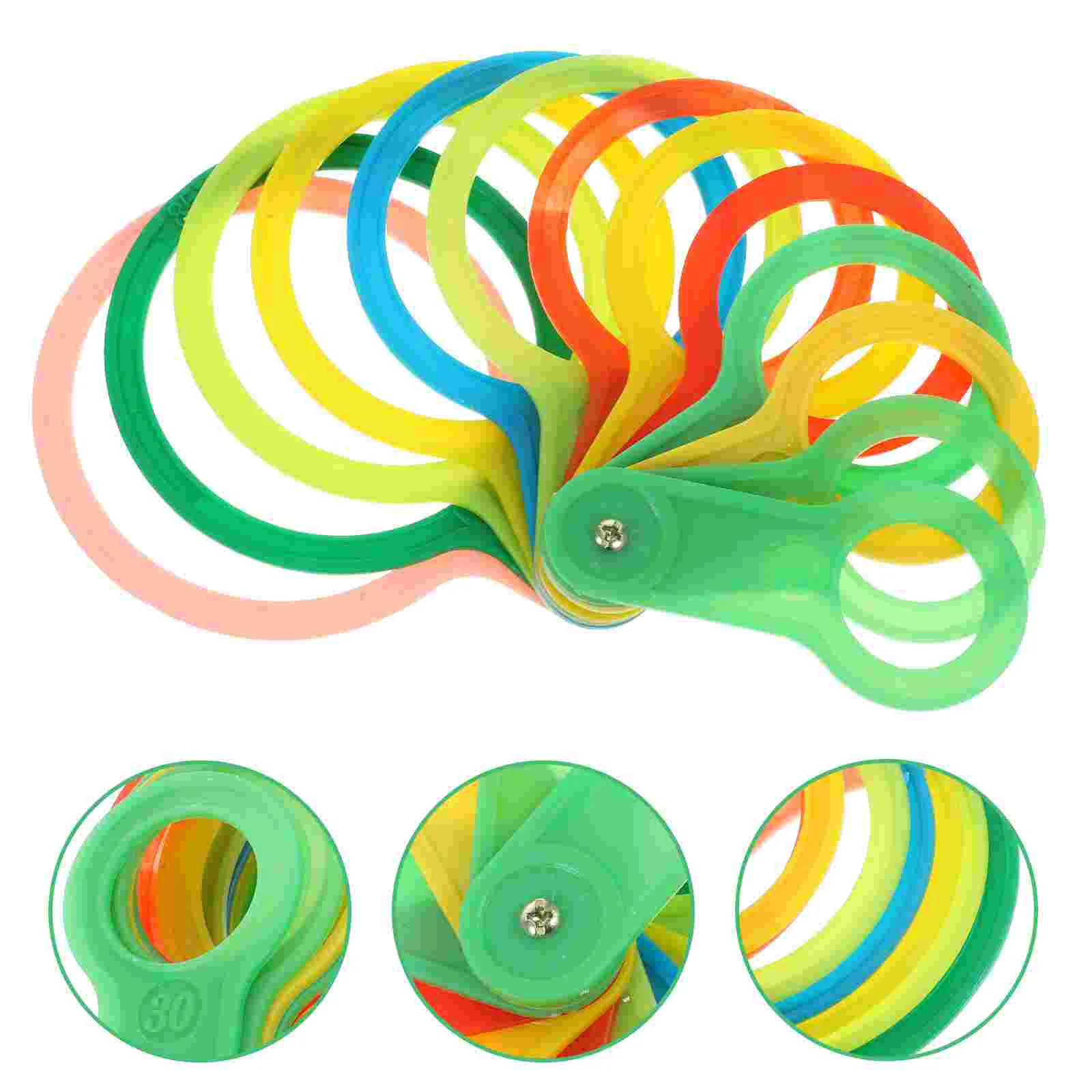 

Fruit Grading Circle Picks Brochette Tape Measuring Charcuterie Fruits Lap Tool for Mini
