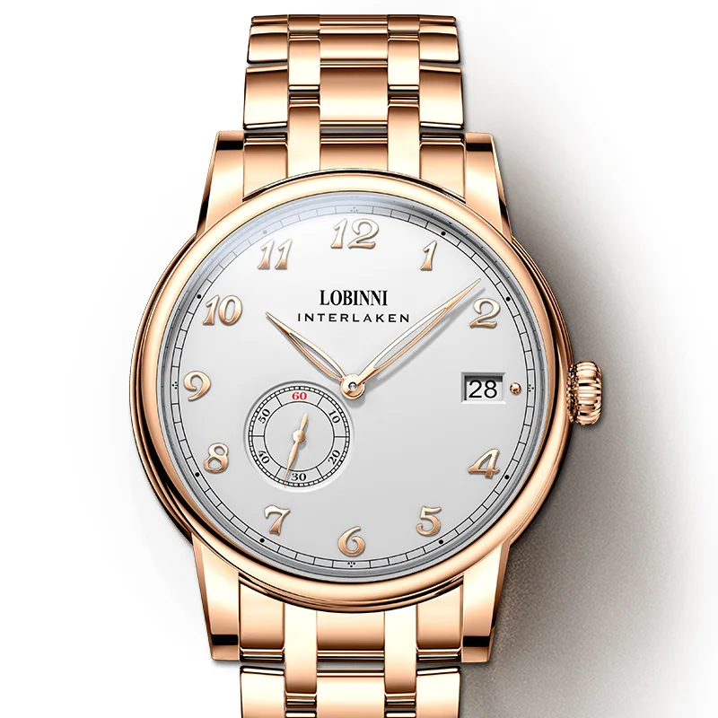 Lobinni Switzerland Luxury Brand 2021 New Products Mens Watch Mini