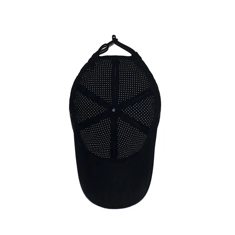 Hat Men Spring Summer Solid Color Mesh Cap Baseball Cap Women Autumn Korean Edition Sunscreen Hat Mesh Breathable Peaked Cap