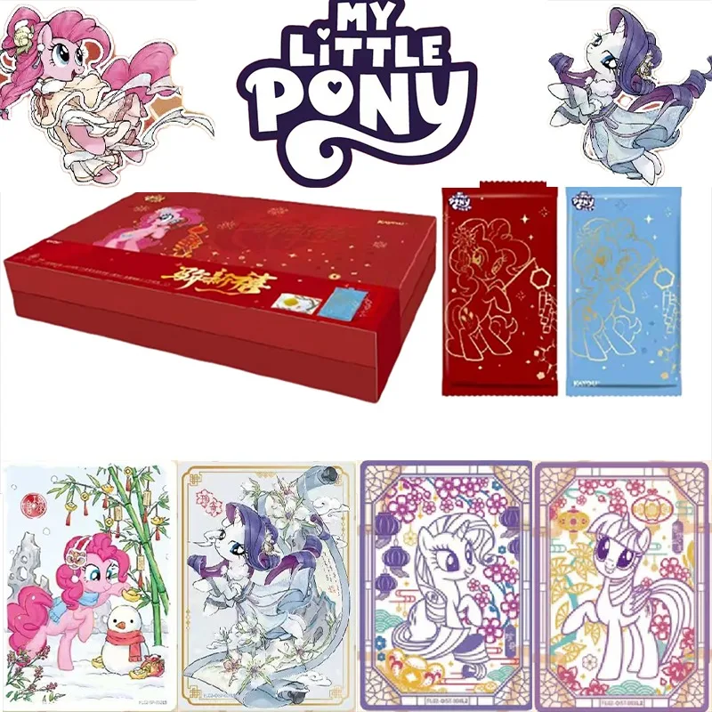 

Genuine KAYOU My Little Pony Friendship Eternal Cards Fortune Blessing Series 2026 New Year Gift Box Anime Peripheral Toys Gifts