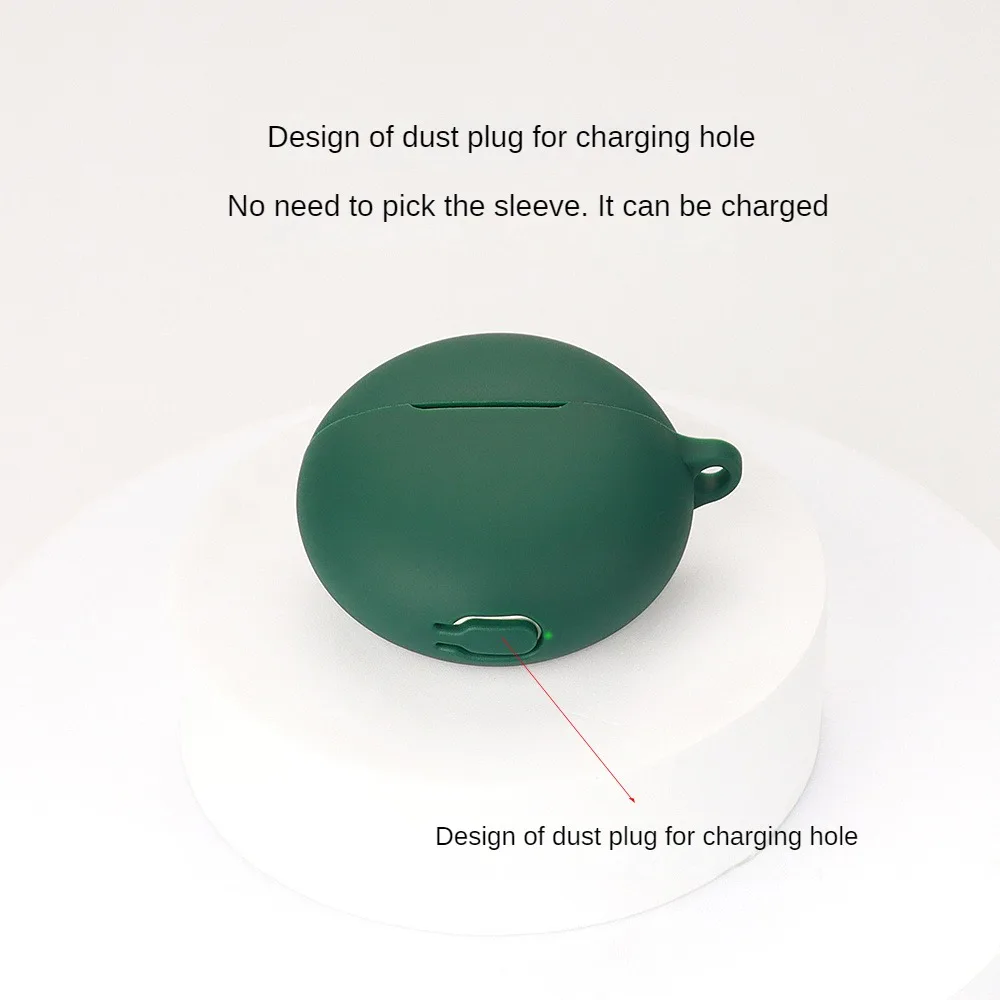 1PCS Creative Multi-colour Silicone Headphone Case For OPPO Enco Air 2i/BUDS 2 High Quality Durable Portable Headphone Case