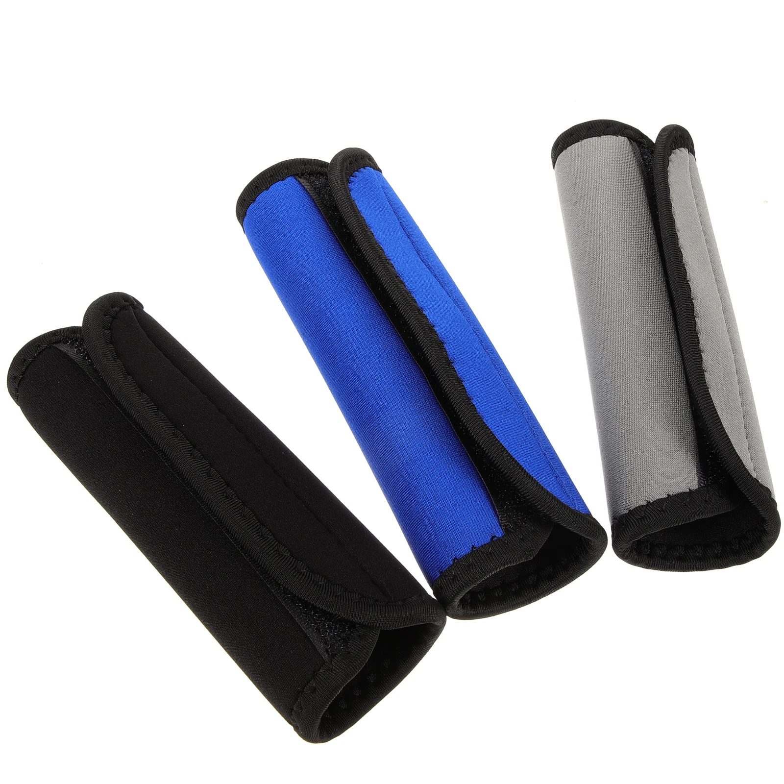 

3 Pcs Handle Case Suitcase Covers Bag Wrap Protective Matching with Different Bags Polyester Luggage Wraps