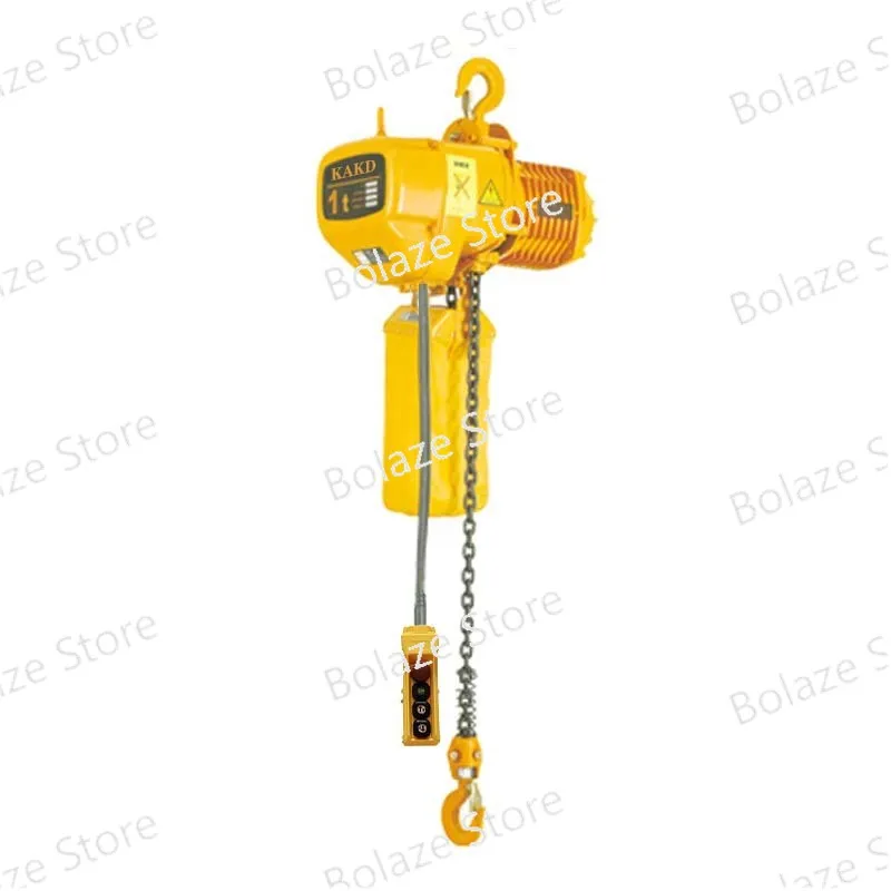 Electric Hoist Sports Car 380V Ghost Head Ring Chain Electric Hoist 0.5-1-2-3 Tons Chain Crane