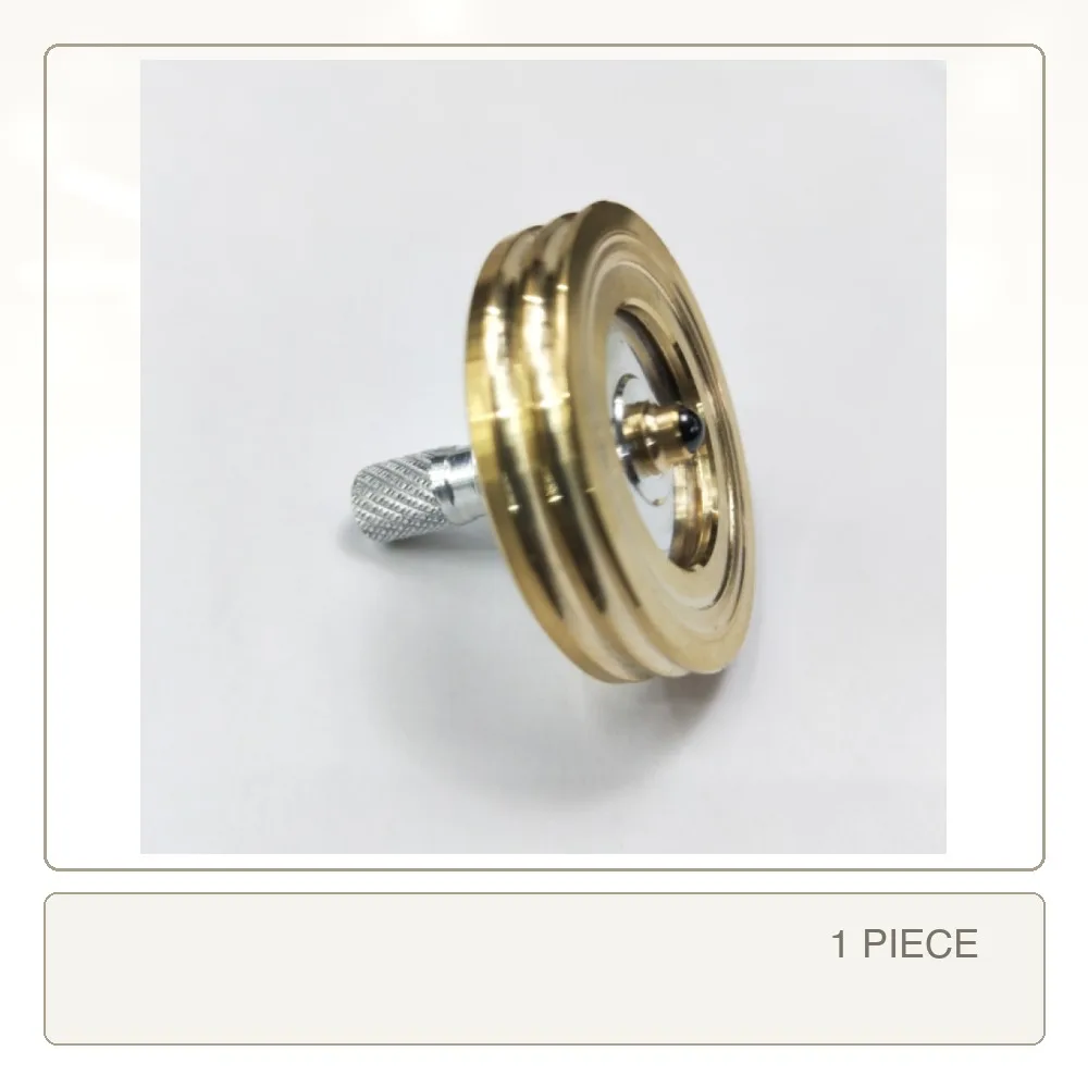 Brass Hand Twisting Spinning Top Gyro Metal Gyroscope Collection Fingertip Spinner Toys EDC Decompression Model Model Toy