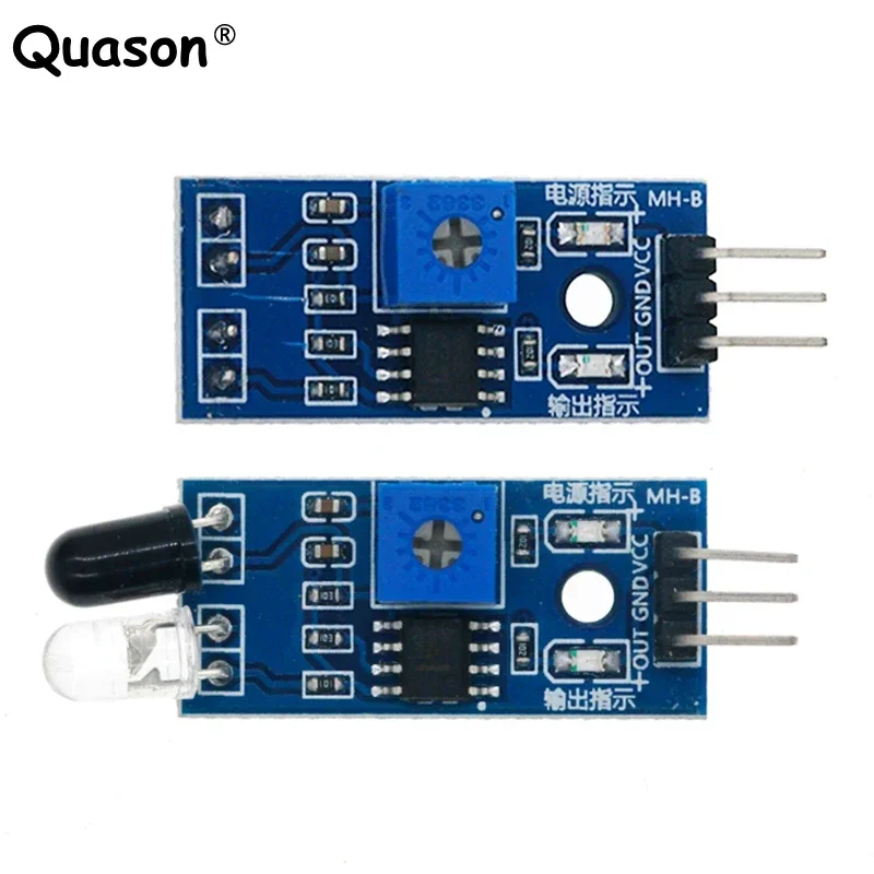 Smart Electronics New forArduino Diy Smart Car Robot Reflective Photoelectric 3pin IR Infrared Obstacle Avoidance Sensor Module