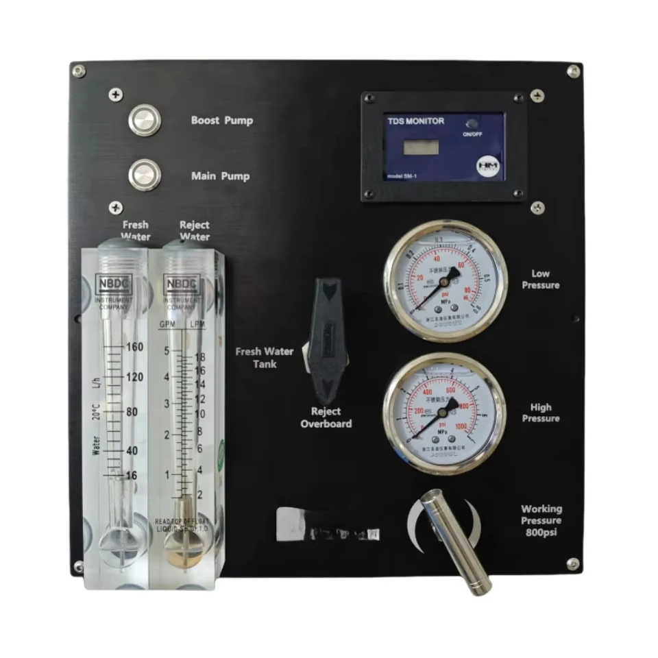 Watermaker desalination machine accessories Control panel without frame