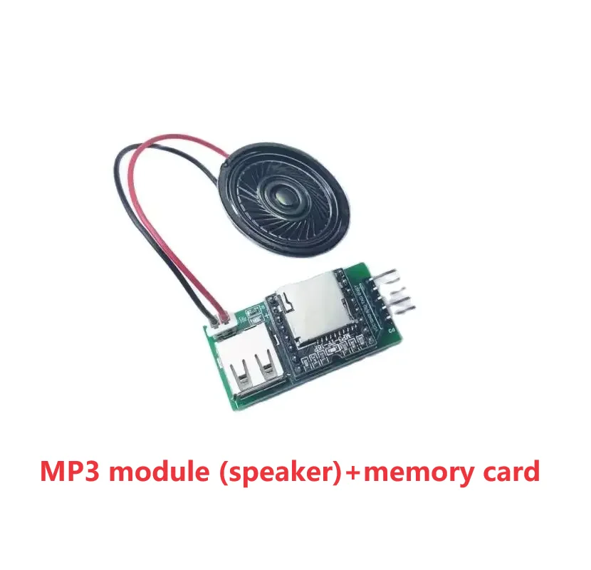 Mini music player MP3 module 51 microcontroller routine sound reminder music box memory card TF card U disk