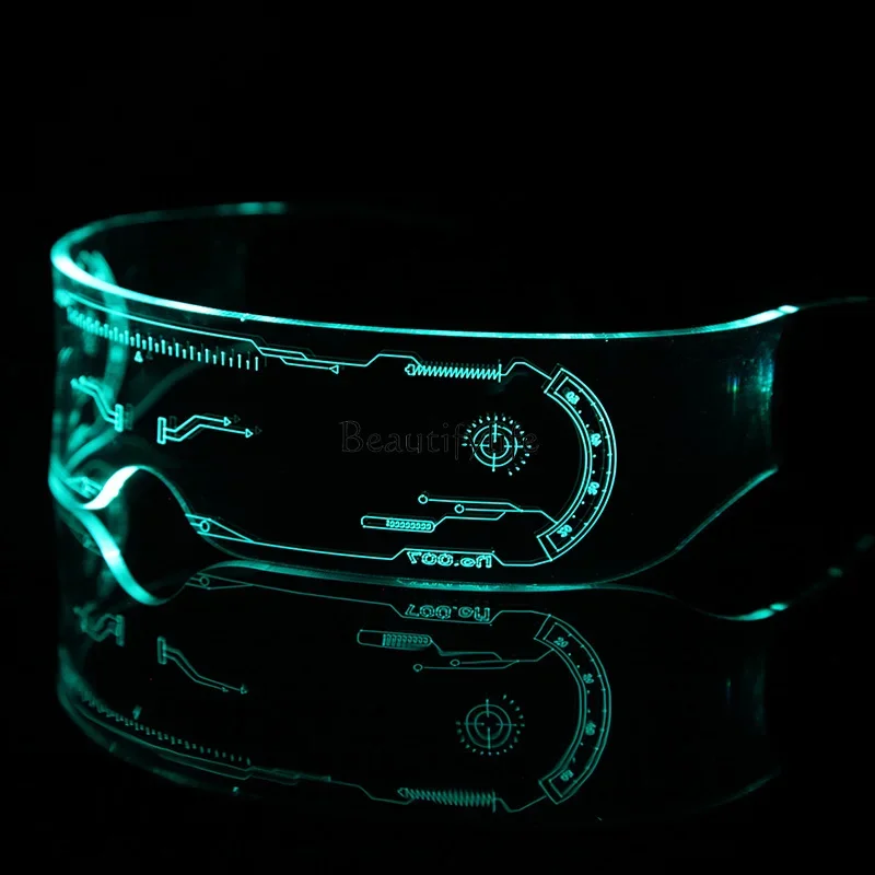 

Future Technology Sense Colorful Luminous Led Glasses Cool Photo Glasses