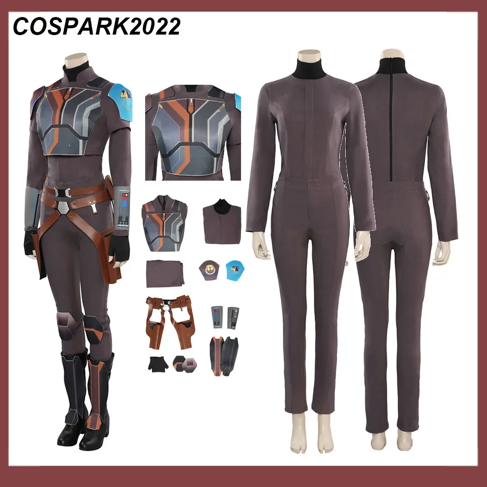 الكبار النساء سابين كوس Wren تأثيري السراويل العليا الخصر حقيبة دور اللعب معركة الدعاوى 2023 التلفزيون زي الإناث الخيال ملابس للحفلات