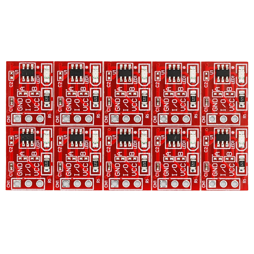 20PCS TTP223 Touch Key Capacitive Switch Button Module Capacitor Type Self-Locking/No-Locking Single Channel Reconstruction