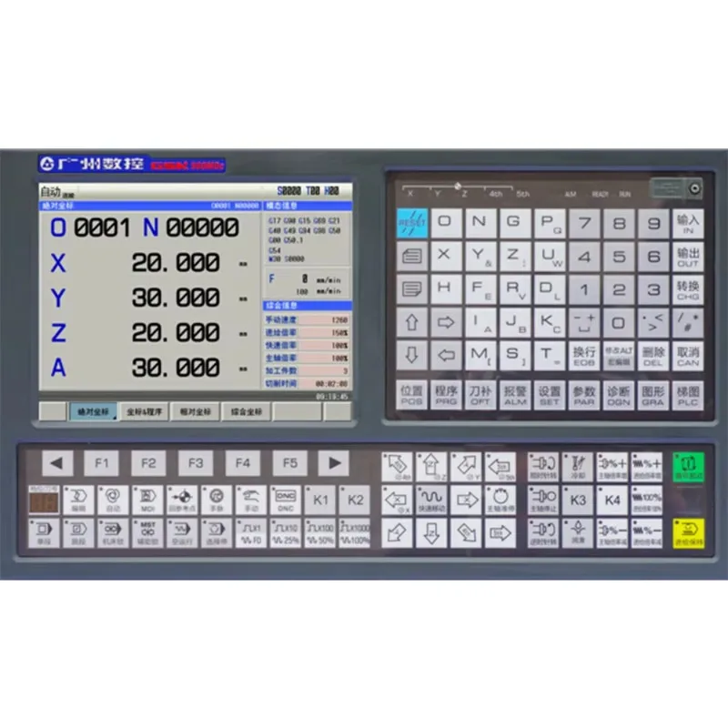 GSK 980MDc_Wodrut  CNC Numerical Control System of Woodworking Slot Milling Machine Motion Controller