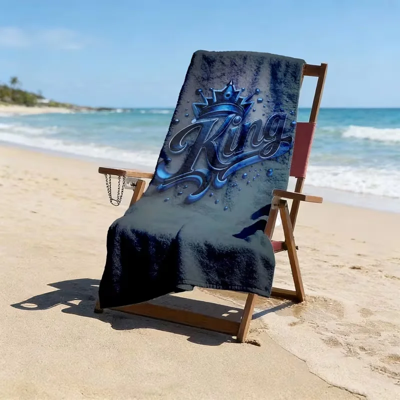 Luxury Queen Leopard Bow Beach Towel Microfiber Gold Black Bath Towels Large Shawl Wrap Quick Dry Blanket For Women Gift