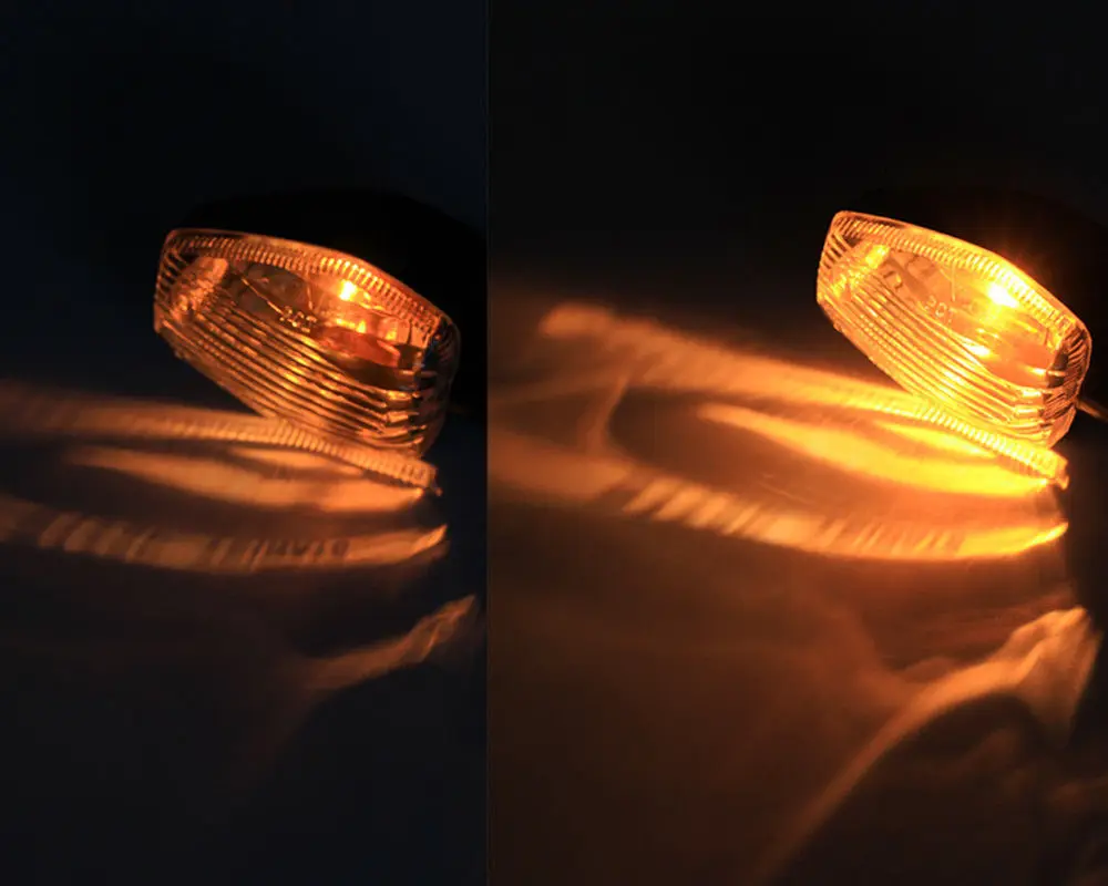 بدوره مصباح مؤشر الإشارة لهوندا CBR600RR F5 F4I RC51 CB400 VTR250 RVT1000R #2