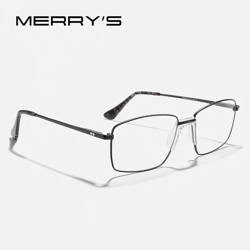 

MERRYS DESIGN Men Square Glasses Frames Ultralight Eyewear Prescription Eyeglasses Optical Frame S2464