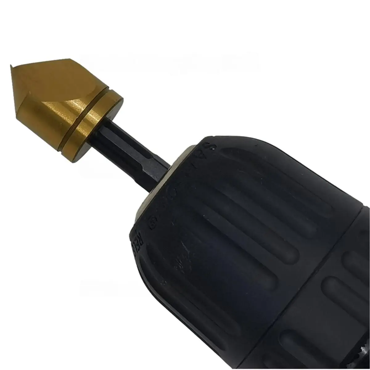 Countersink Drill Bit Countersink Chamfer Deburring Tool Set with Quick Change Hex Shank for Copper Wood Plastic
