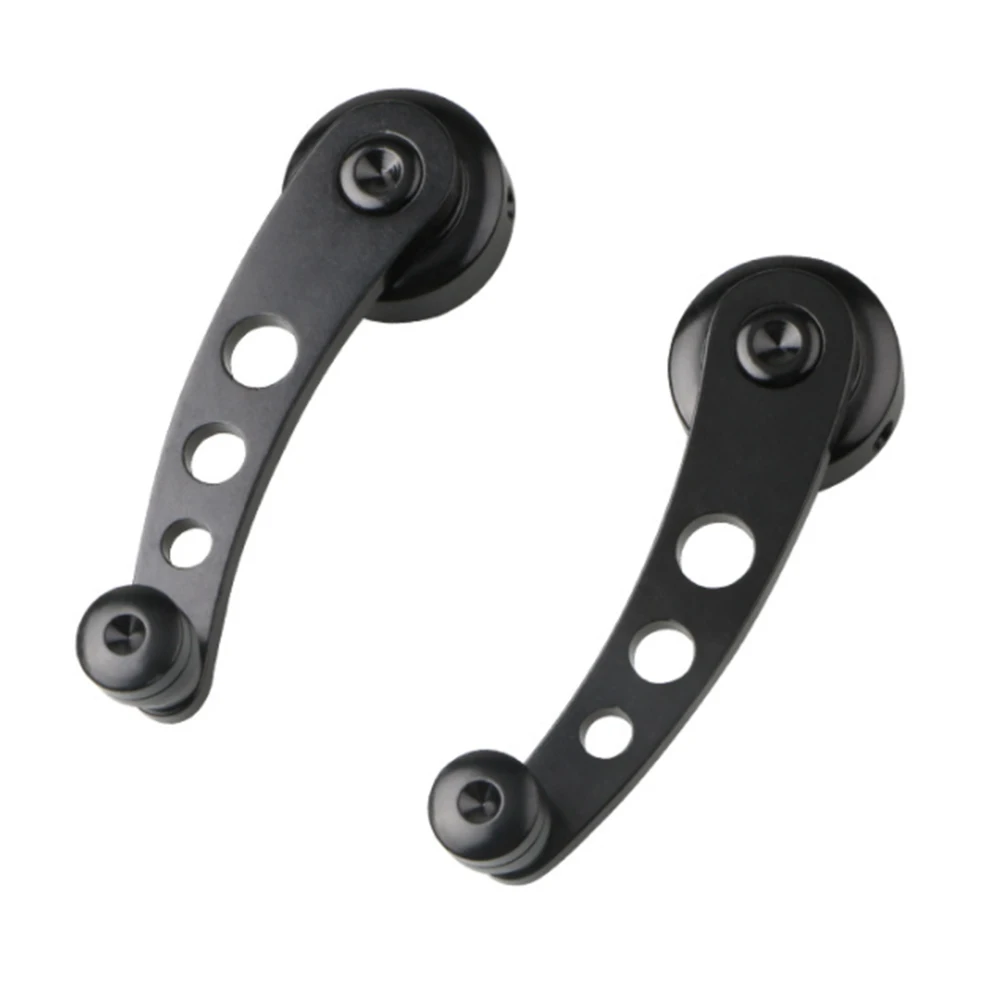 2pcs Aluminum Alloy Car Window Winder Handle Lifter Riser Replacement Winder Crank Riser Window Handles